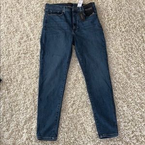 NWT Banana republic high rise skinny jeans